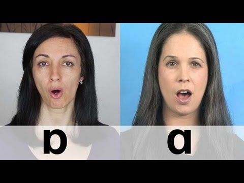 American vs. British English - Vowel Sounds - Pronunciation differences