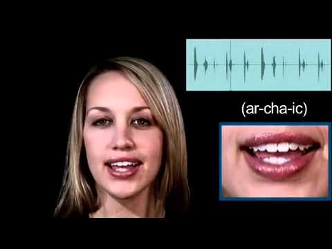 ARCHAIC + Learning English Pronunciation