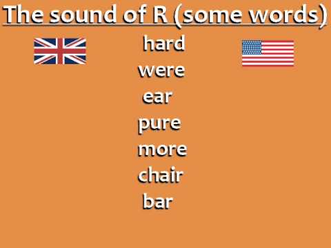 British English vs. American English: Pronunciation
