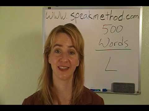 English Pronunciation: BL, CL, GL and other L Combinations