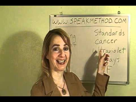English Pronunciation News: Changes for Sunscreen (study of V and related sounds)