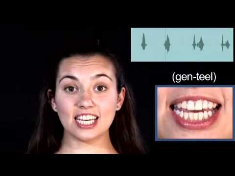 GENTEEL + Learning English Pronunciation