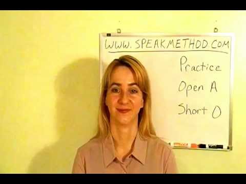 Pronunciation of A and O: Practice with Open A and Short O