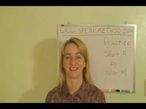 Pronunciation of A: Practice with A Next to N or M