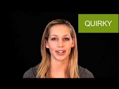 QUIRKY + Learning English Pronunciation