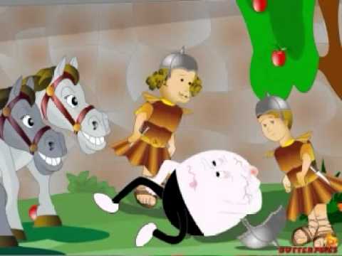 English Poems kids rhymes Humpty Dumpty.Mp4