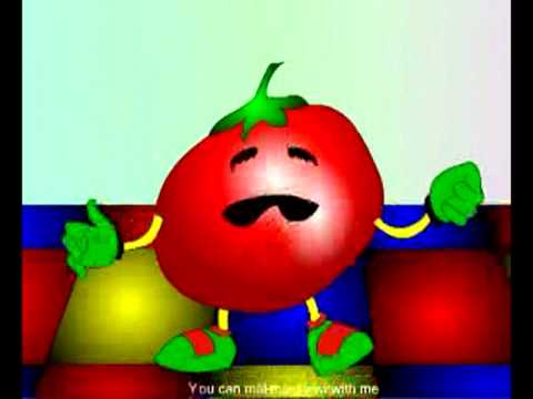 English Poems kids rhymes Tomato