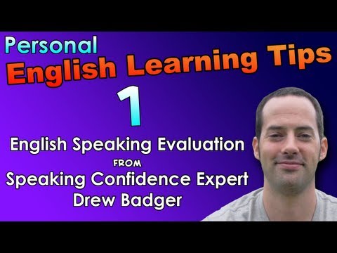 English Speaking & Fast Fluency Tips 1 - English Speaking Evaluation - English Listening Practice