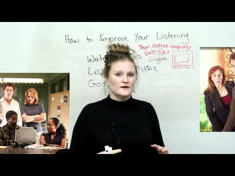 How to improve your listening in English