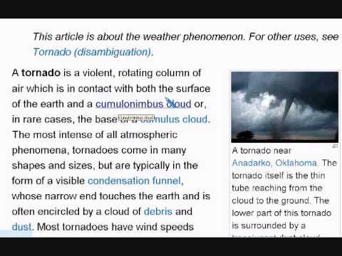 Learn English Reading Lesson 16 Tornado