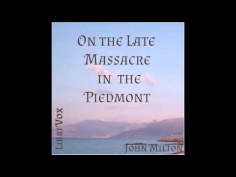 On the Late Massacre in the Piedmont (FULL Audiobook)