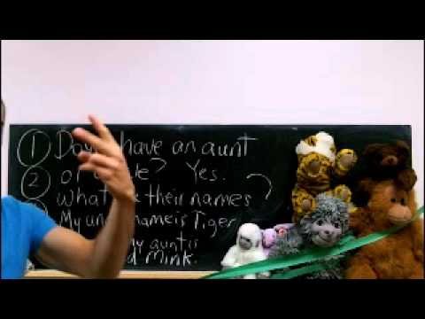 Learn English Speaking Study Lesson 17: Do you have any aunts or uncles
