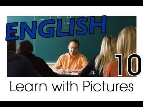 Learn English - English School Vocabulary