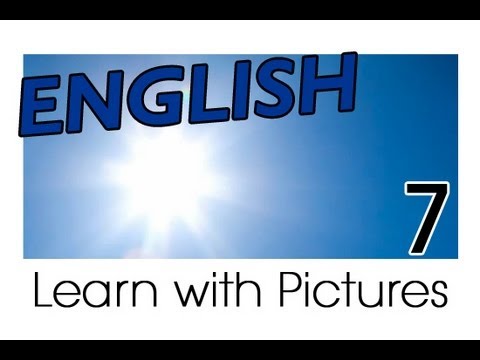 Learn English - English Weather Vocabulary