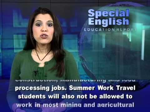 New Rules on US Summer Jobs for Foreign Students