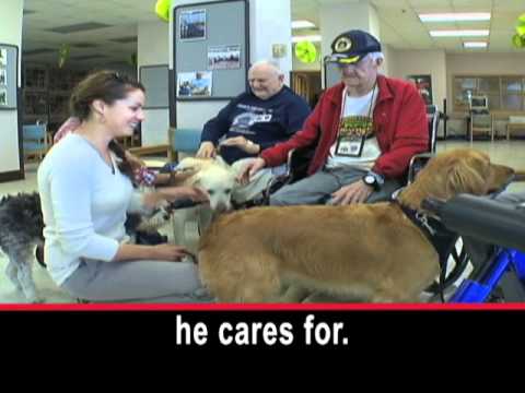 Pets Bring Smiles (and Wags) to Retirement Home