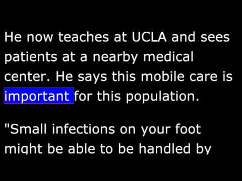 UCLA Medical Students Help Homeless - VOA Learning English, THIS IS AMERICA in Special English.